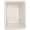 Global Industrial 12 Bushel Plastic Bulk Box Truck, Steel Chassis Base, White, 38-2/5L x 28-9/10W x 33H 800314WH - alternate 3